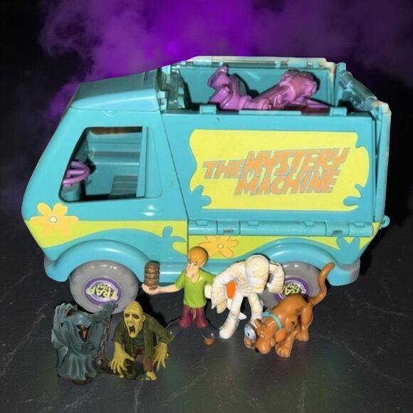 Scooby Doo Mystery Mansion Shaggy Hamburger Creeper Mummy Ghoul Mystery Machine - Picture 10 of 12